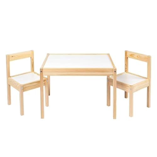 Ikea LATT-Mesa Infantil con 2 sillas, Color...