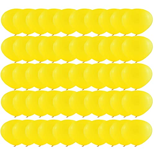 50 Piezas Multicolores Globos Amarillos...