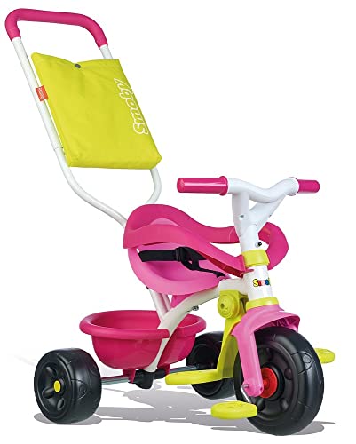 Triciclo Be Fun Confort rosa con bolso y...