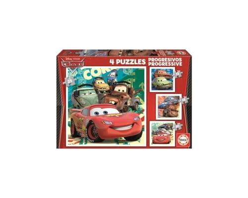 Educa - Cars 2 Conjunto de Puzzles,...