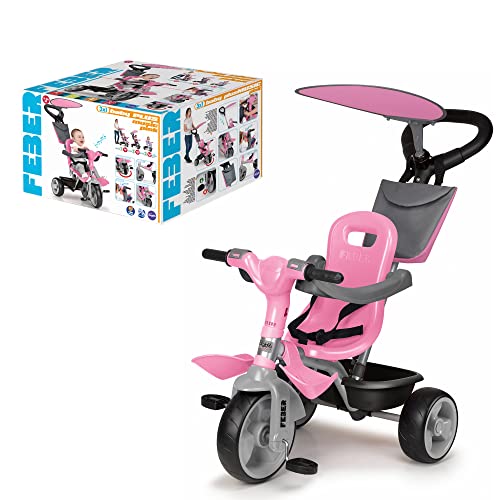 FEBER - Baby Plus Music Pink, Triciclo Rosa...