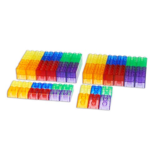 TickiT 73081 Translucent Module Block, 90...