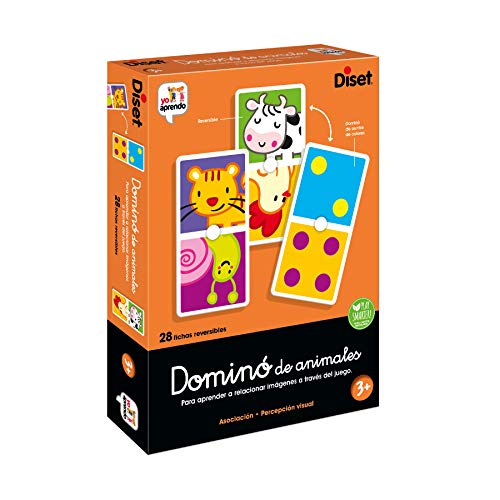 Diset - Dominó Animales, Juego de dominó...