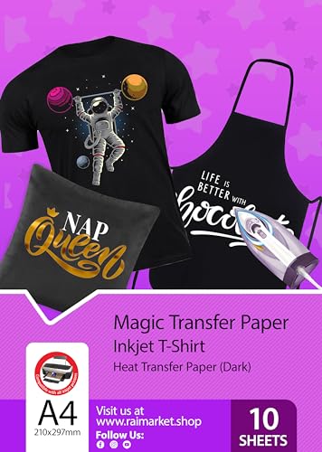 Raimarket Papel Transfer para Camisetas...