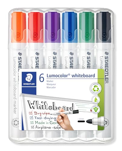 Staedtler 351 WP6 - Rotuladores para pizarra...