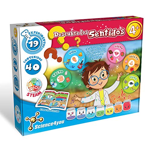 Science4you Descubre los 5 Sentidos - Kit...