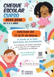 Cheque Escolar Albacete 2025 2026