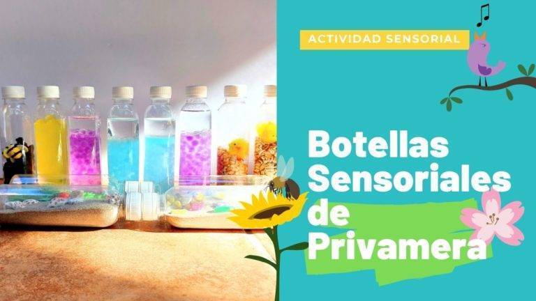 Botellas sensoriales para niños