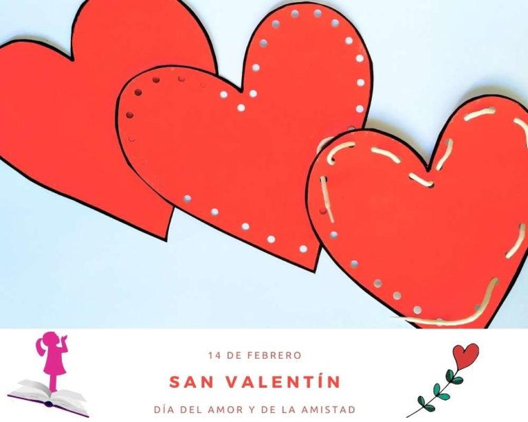 Manualidad infantil san valentin