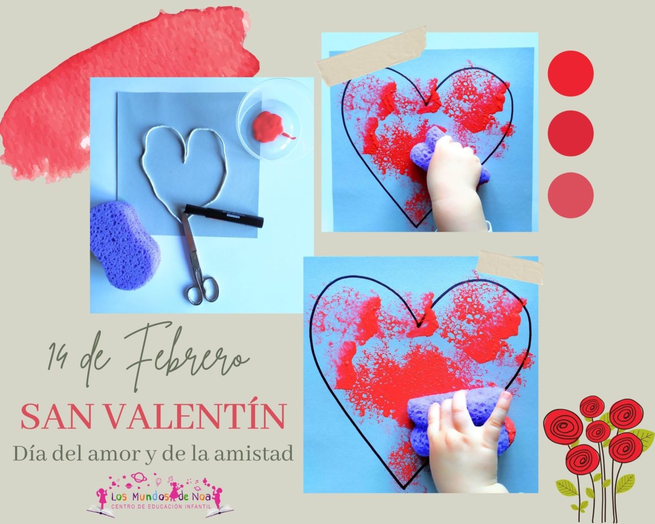 Manualidad San Valentín Infantil Manualidad Día Del Amor 7361