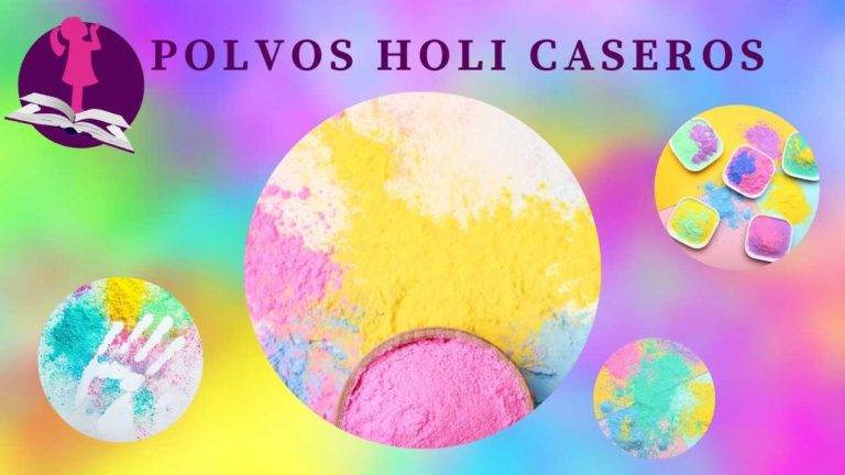 como hacer polvos holi