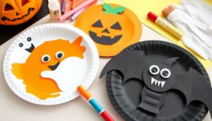 Manualidades niños 1-3 años para Halloween. 5 actividades divertidas y fáciles