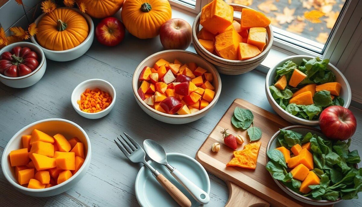 recetas saludables de Otoño para niños pequeños